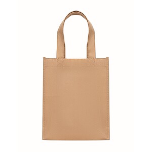 Malá dárková taška z RPET, béžová