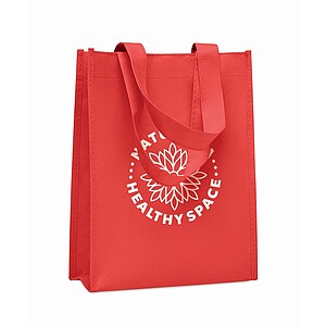 Malá dárková taška z RPET, červená