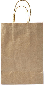 Malá papírová taška ekologické předměty