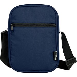 Malá taška přes rameno z recyklovaného polyesteru, námořní modrá