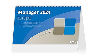 Manager Europe 2025, stolní kalendář - reklamní kalendáře