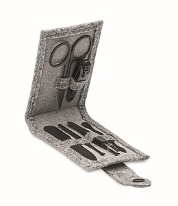 Manikúra v obalu z RPET plsti - reklamní předměty