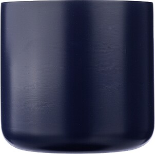 MARIAL Dvoustěnný hrnek z nerezové oceli, 400 ml, modrá