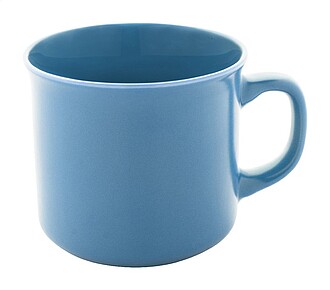 Matný vintage hrnek, světle modrá - reklamní hrnky