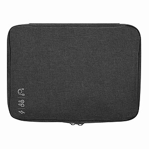 MERIAL Organizér na kabely a počítačové doplňky, antracitová