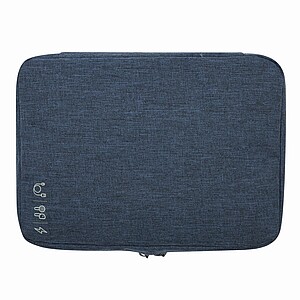 MERIAL Organizér na kabely a počítačové doplňky, modrá