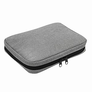 MERIAL Organizér na kabely a počítačové doplňky, šedá