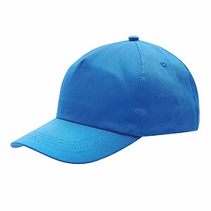 MESINA Pětipanelová čepice, královská modrá - reklamní kšiltovky