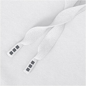 Mikina ELEVATE s kapucí a kapsou, bílá, velikost L