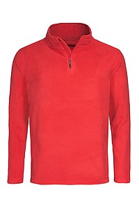 Mikina STEDMAN ACTIVE FLEECE HALF ZIP JACKET MEN červená XL