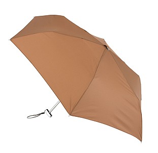 Mini deštník, hnědá, pr. 88 cm - reklamní deštníky