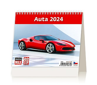 MiniMax Auta 2026, stolní kalendář - reklamní kalendáře