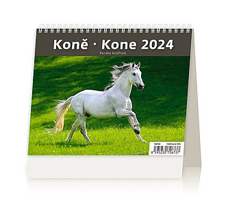 Minimax Koně 2026, stolní kalendář - reklamní kalendáře