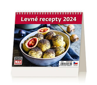 Minimax Levné recepty 2026, stolní kalendář - reklamní kalendáře