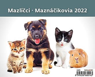 Minimax Mazlíčci 2025, stolní kalendář