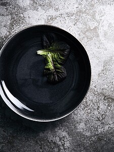 Mísa, 31cm, černá