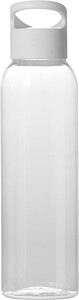 MISURATA Plastová láhev na vodu, objem 650 ml, bílá