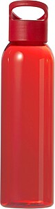 MISURATA Plastová láhev na vodu, objem 650 ml, červená - reklamní předměty