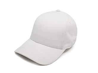 Moderní šestipanelová kšiltovka, bílá - reklamní kšiltovky