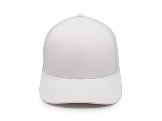 Moderní šestipanelová kšiltovka, bílá