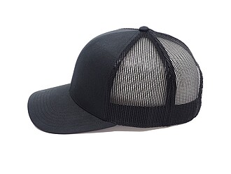 Moderní šestipanelová kšiltovka, černá