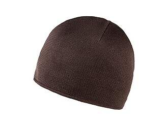 Moderní zimní kulich, hnědá