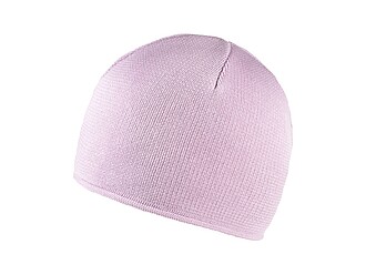 Moderní zimní kulich, růžová