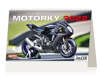 Motorky 2026, stolní kalendář - reklamní kalendáře
