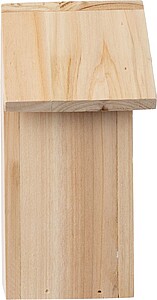 Motýlí domeček z borovicového dřeva, hnědá