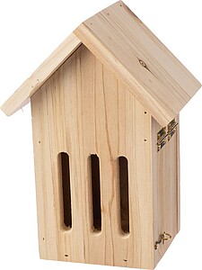 Motýlí domeček z borovicového dřeva, hnědá