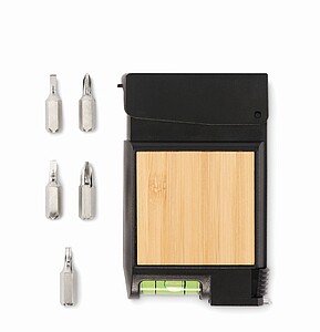 Multifunkční měřicí pásmo, černá