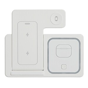 Multifunkční nabíjecí stanice, bílá