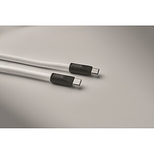 Nabíjecí a datový kabel 60W, bílá