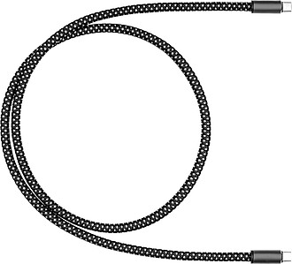 Nabíjecí a datový kabel Brandcharger, gun metal - reklamní předměty