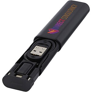 Nabíjecí a datový kabel, černý