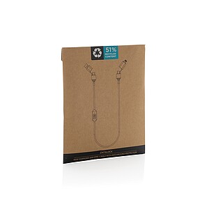 Nabíjecí/datový kabel Datalock 60W s ochranou proti hacknutí, černá