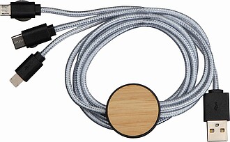 Nabíjecí kabel se 4 koncovkami