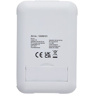 Nabíjecí kabel se stojánkem na telefon, bílý