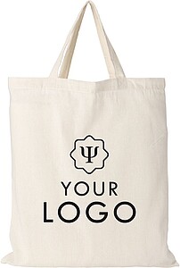 Nákupní taška, krátké rukojeti, béžová