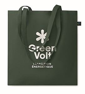 Nákupní taška z Fairtrade bavlny, tmavě zelená