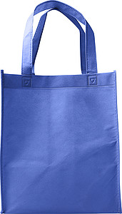 Nákupní taška z netkané textilie, modrá - taška s vlastním potiskem
