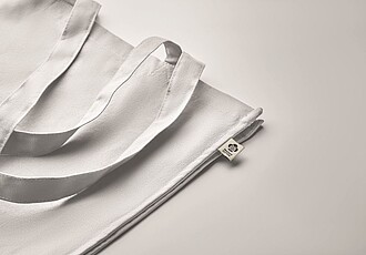 Nákupní taška z organické bavlny, bílá