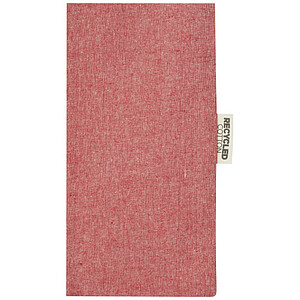 Nákupní taška z recyklované bavlny, červená