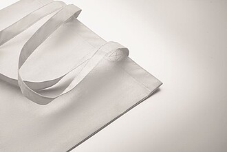 Nákupní taška z RPET netkané textilie, bílá