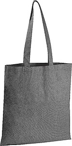 NANETA Přírodní bavlněná nákupní taška z recyklované bavlny, černá ekologické předměty