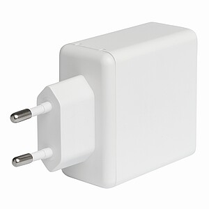 Napájecí zástrčka USB adaptéru, bílá