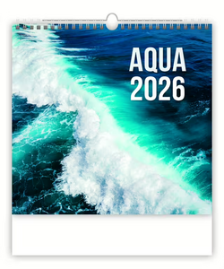 Nástěnný kalendář Aqua 2026 - reklamní kalendáře