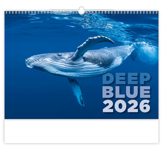 Nástěnný kalendář Deep Blue 2026 - reklamní kalendáře