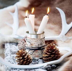 Nástěnný kalendář Hygge 2025 včetně laše