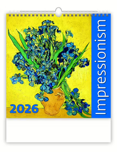 Nástěnný kalendář Impressionism 2026 - reklamní kalendáře